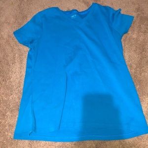 Blue tee shirt